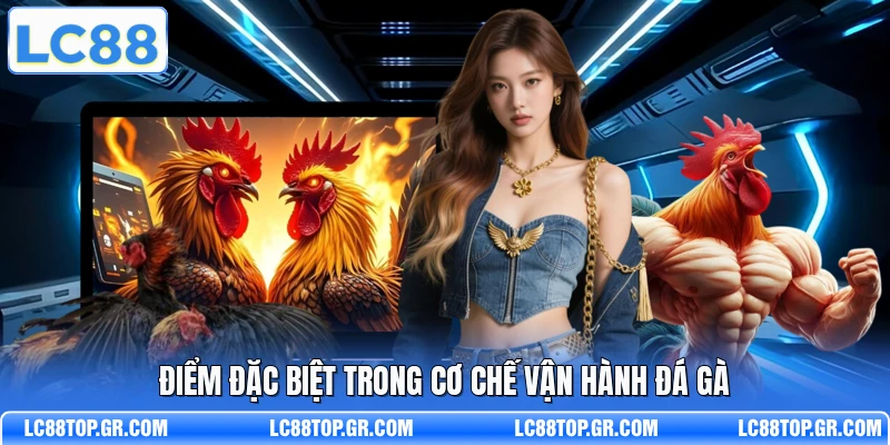 Điểm đặc biệt trong cơ chế vận hành đá gà